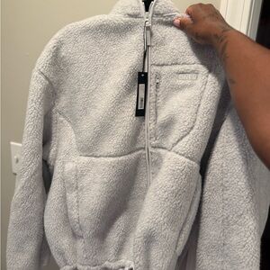 Oner Active heather Gray Teddy Jacket